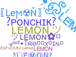 별명 - Lemon