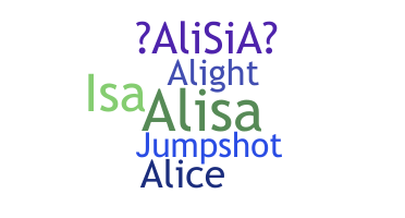 별명 - Alisia