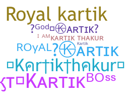 별명 - Kartikthakur