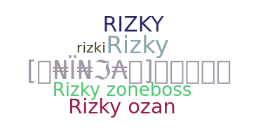 별명 - Rizkyzone