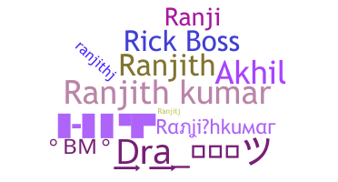 별명 - Ranjithkumar