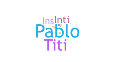 별명 - Inti
