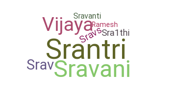 별명 - Sravanthi