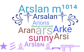 별명 - Arslan