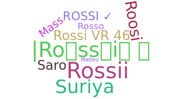 별명 - Rossi