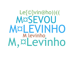 별명 - levinho