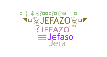 별명 - Jefazo