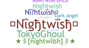 별명 - nightwish