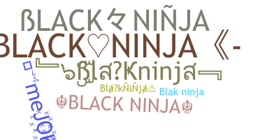 별명 - blackninja