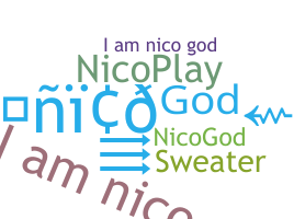 별명 - NicoGOD