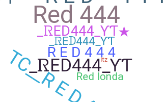 별명 - RED444