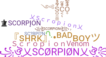 별명 - Scorpion