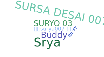 별명 - Surya007
