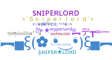 별명 - Sniperlord