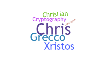 별명 - Christos