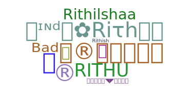 별명 - Rithu