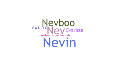 별명 - Nevan