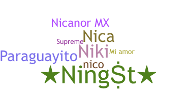 별명 - Nicanor