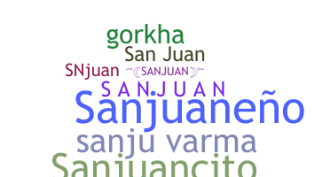 별명 - Sanjuan