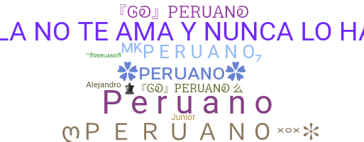 별명 - Peruano