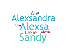 별명 - Alexsandra