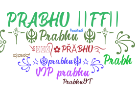 별명 - Prabhu