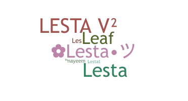 별명 - Lesta