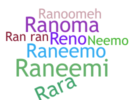 별명 - Raneem