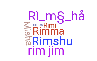 별명 - Rimsha