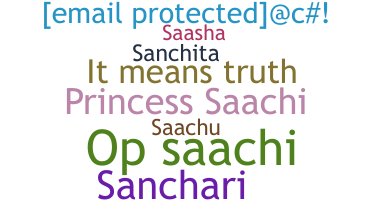 별명 - Saachi