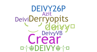 별명 - deivy
