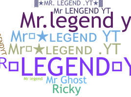 별명 - MRlegendYT