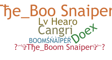 별명 - BoomSnaiper