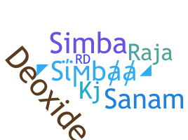 별명 - Simbaa