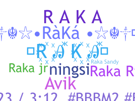 별명 - Raka