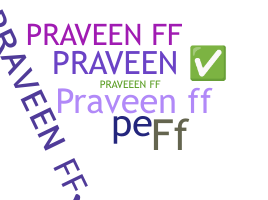 별명 - Praveenff