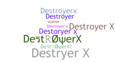 별명 - DestroyerX