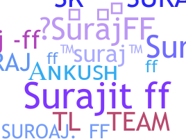별명 - SurajFF