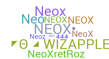 별명 - neox