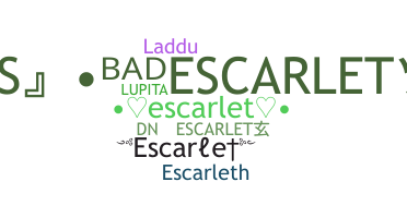 별명 - Escarlet