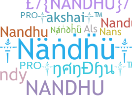 별명 - Nandhu