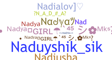 별명 - Nadya