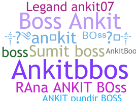 별명 - AnkitBOSS