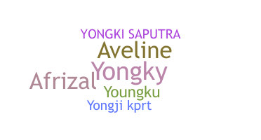 별명 - Yongki