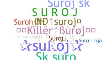 별명 - suroj