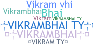 별명 - VikramBhai