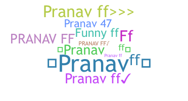 별명 - Pranavff