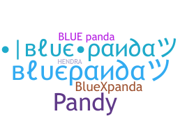 별명 - bluepanda