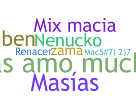 별명 - Macias