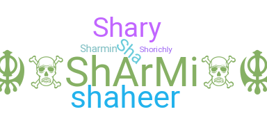 별명 - Sharmi